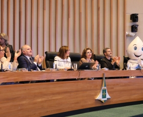 Sessão solene da Câmara Legislativa do DF em homenagem aos 53 anos do Hospital Universitário de Brasília (HuB)
